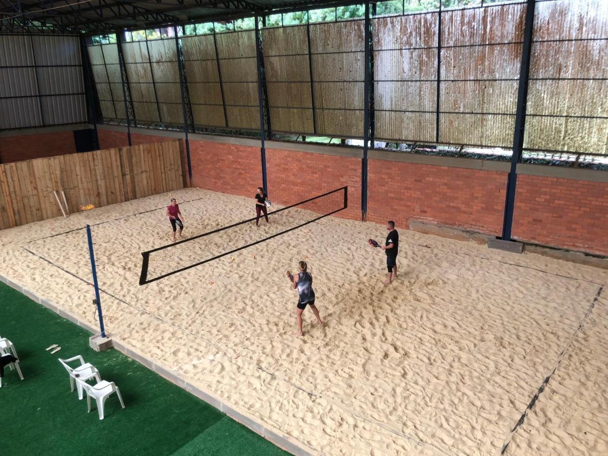 Estalagem Vila Suzana - Quadra De Beach Tennis Indoor Canela Exterior foto